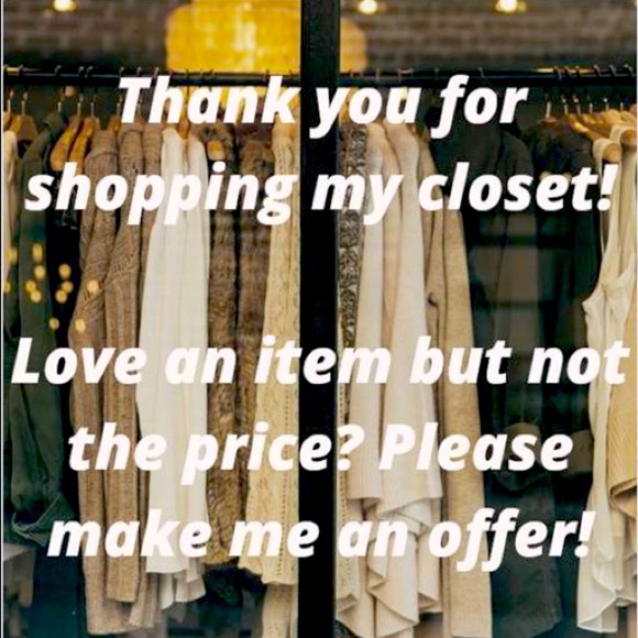 💖 Thank you for shopping my closet! - Picture 1 of 7
